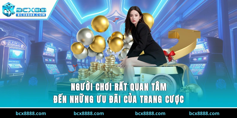 Người chơi rất quan tâm đến những ưu đãi của trang cược